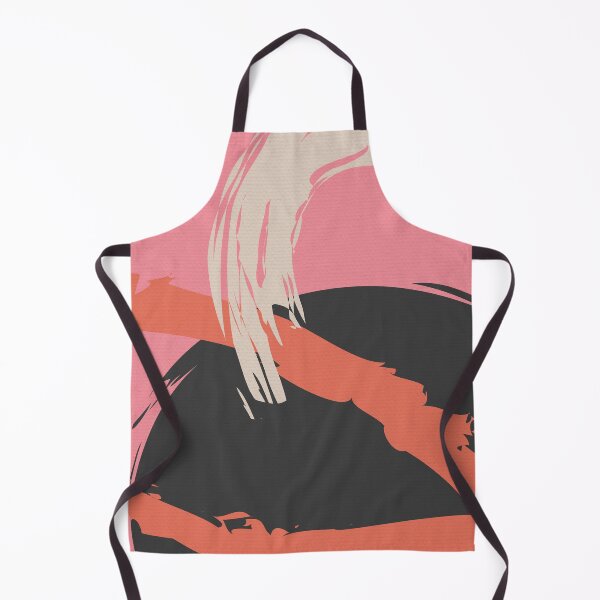 Item preview, Pink and Black Abstract Brush Strokes AP177-10 designed and sold by DuckyRubin.