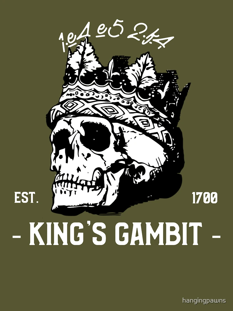 Chess - king39s gambit 2 t-shirt