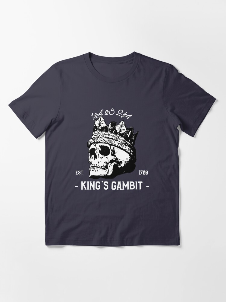 King's Gambit Chess T-shirt – Zero Blunders