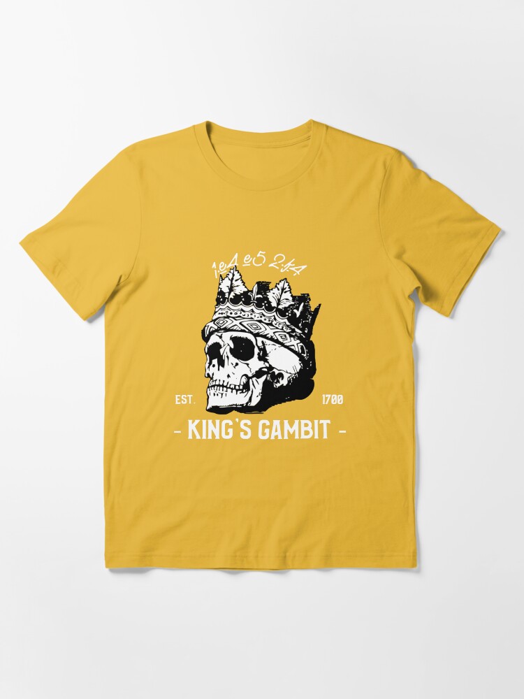 Chess - king39s gambit 2 t-shirt