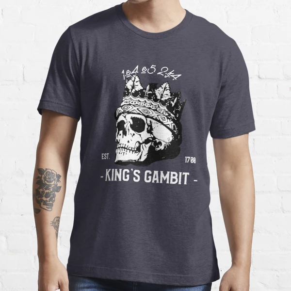 King's Gambit Chess T-shirt – Zero Blunders