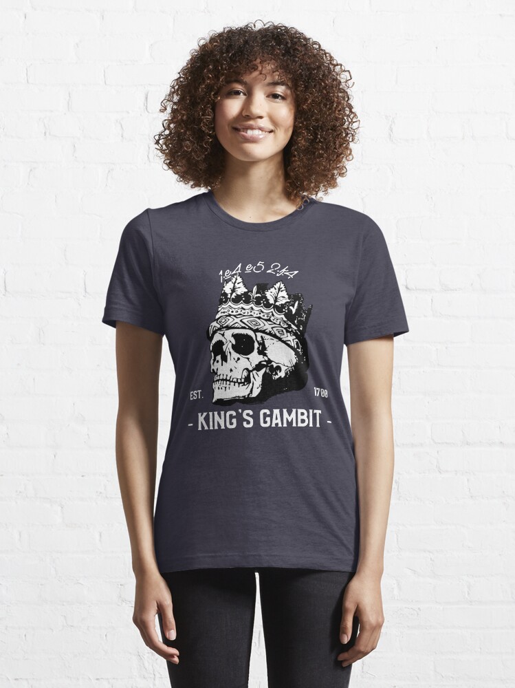 King's Gambit Chess T-shirt – Zero Blunders