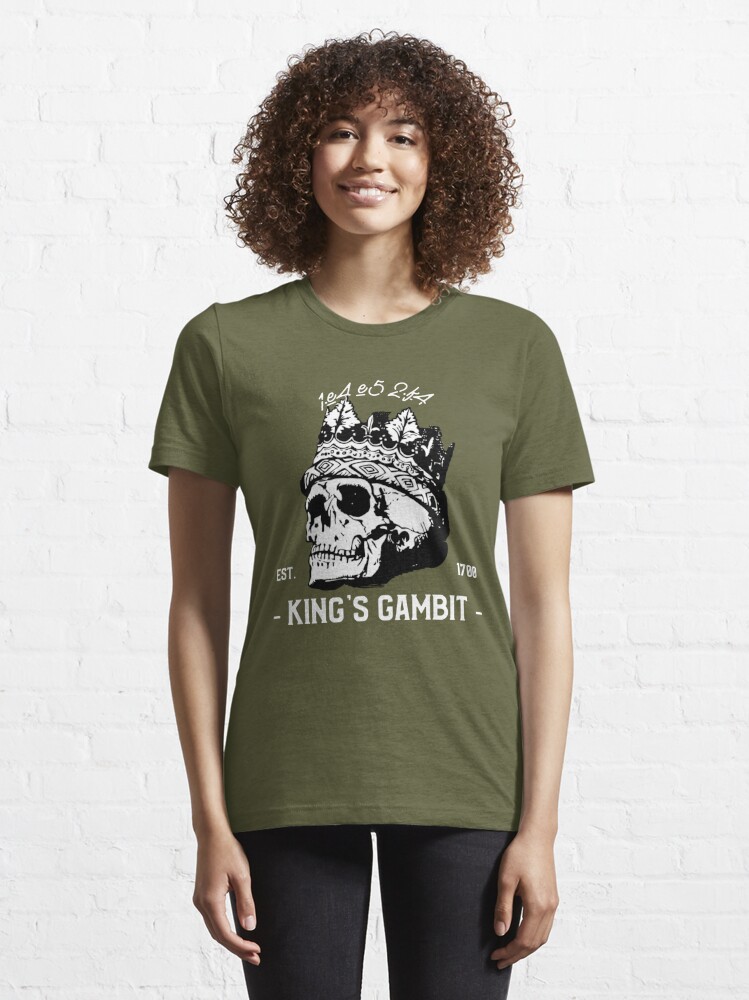 Kings gambit accepted - chess' Women's Plus Size T-Shirt