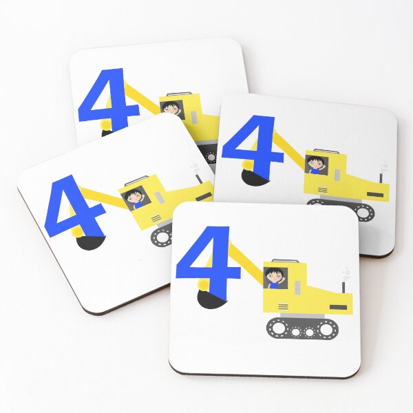 Item preview, Excavator shirt for four year olds designed and sold by ela-94.
