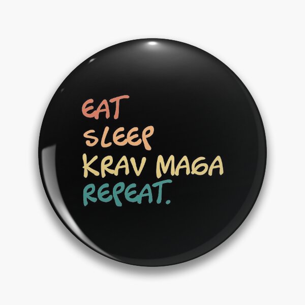 Item preview, Eat Sleep Krav Maga Repeat designed and sold by kindxinn.