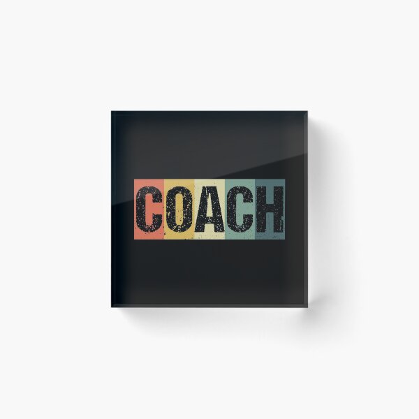 Item preview, Coach Cool Retro Funny Sports Mentor Trainer Gift designed and sold by haselshirt.