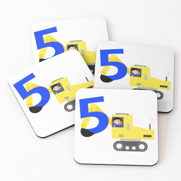 Item preview, Excavator shirt for five year olds designed and sold by ela-94.