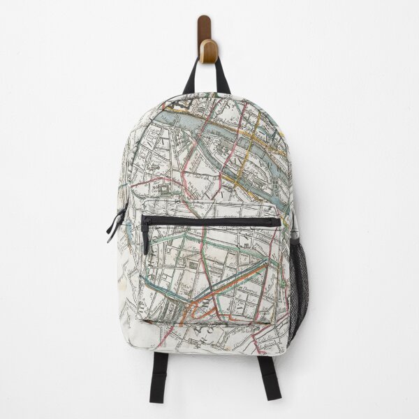 Item preview, Vintage Map of Paris France (1828) designed and sold by BravuraMedia.