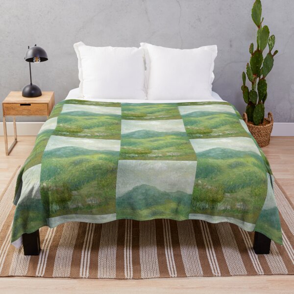 Item preview, Summer landscape painting designed and sold by garhoud.