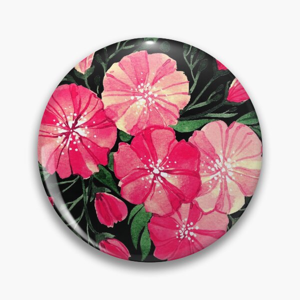 Item preview, fresh bouquet of pink flowers watercolor designed and sold by GargiPP-Art.