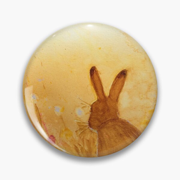 Item preview, Autumnal hare: a watercolour painting of a brown hare designed and sold by Double Dutch Designs.