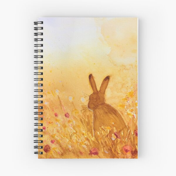 Item preview, Autumnal hare: a watercolour painting of a brown hare designed and sold by Double Dutch Designs.