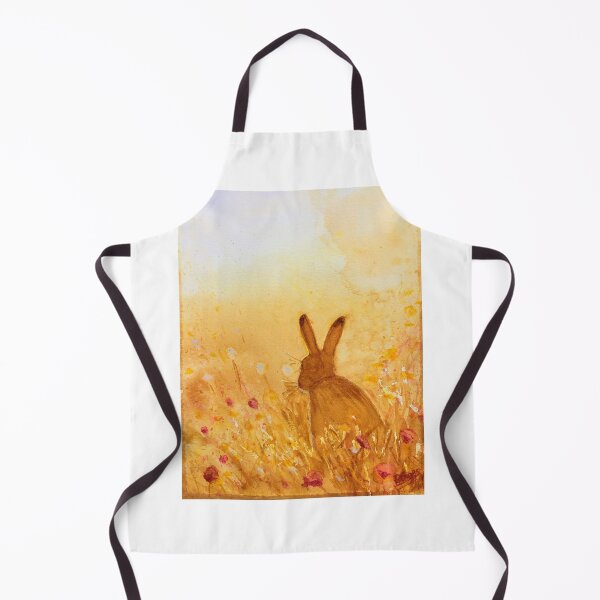 Item preview, Autumnal hare: a watercolour painting of a brown hare designed and sold by Double Dutch Designs.