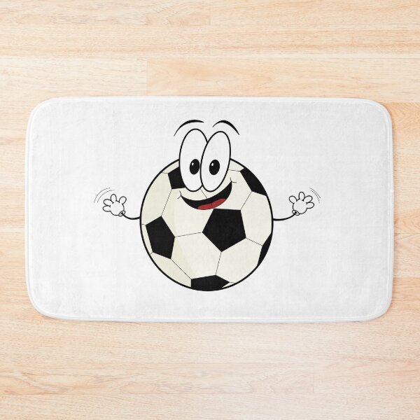 Item preview, Happy cartoon soccer ball character designed and sold by UDDesign.