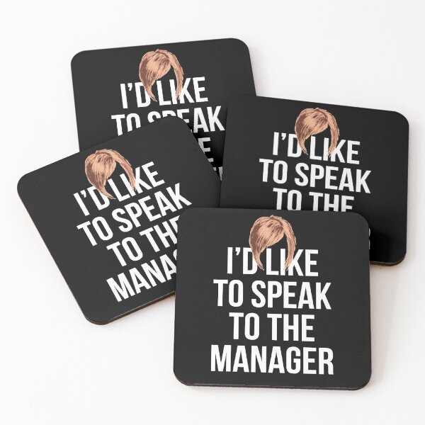 Item preview, I'd Like To Speak To The Manager designed and sold by DeadRight.