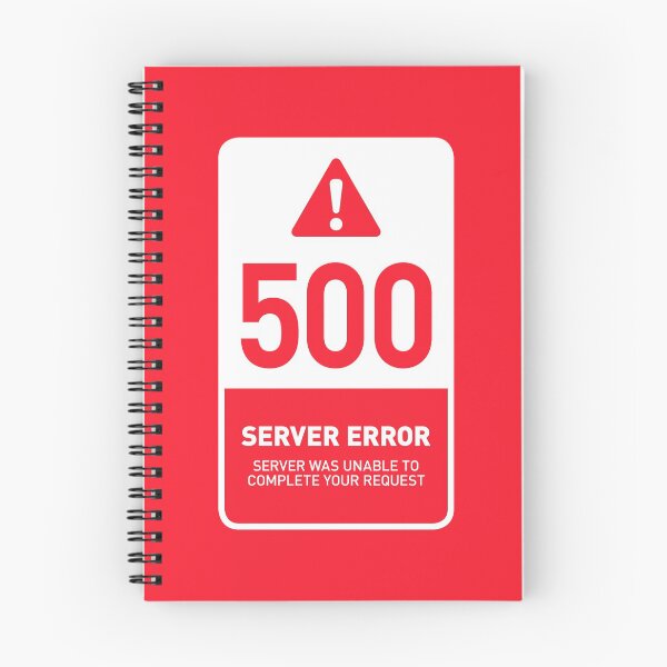 Item preview, HTTP Error 500 Server Error (Red) designed and sold by VoodooCircus.