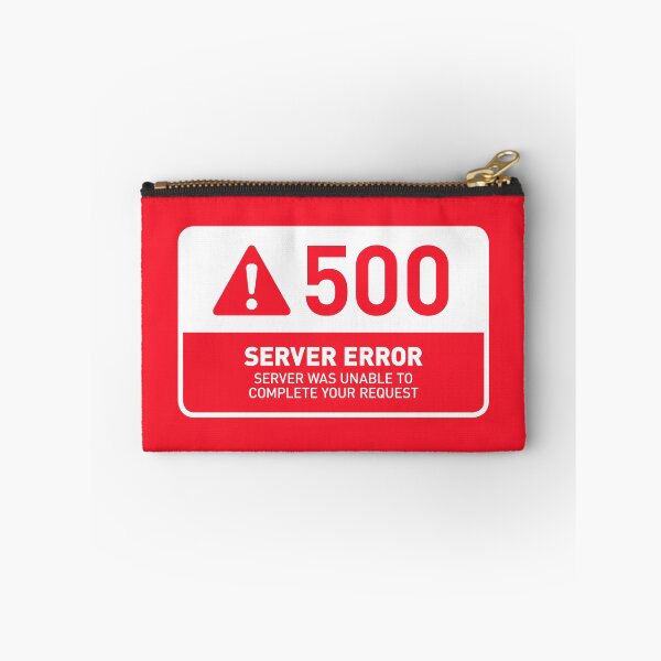 Item preview, HTTP Error 500 Server Error (Red) designed and sold by VoodooCircus.