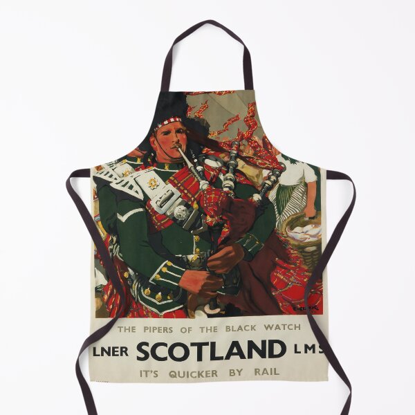 Item preview, Railway Poster Scotland designed and sold by stickart-marek.