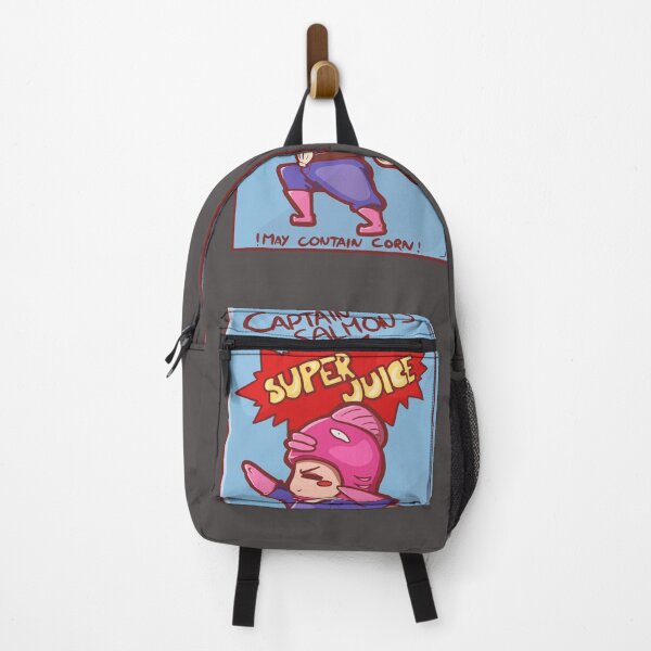 Item preview, Captain Salmon Super Juice Box! designed and sold by Krazh.