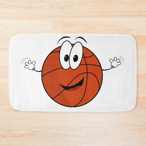 Item preview, Happy cartoon basketball character designed and sold by UDDesign.
