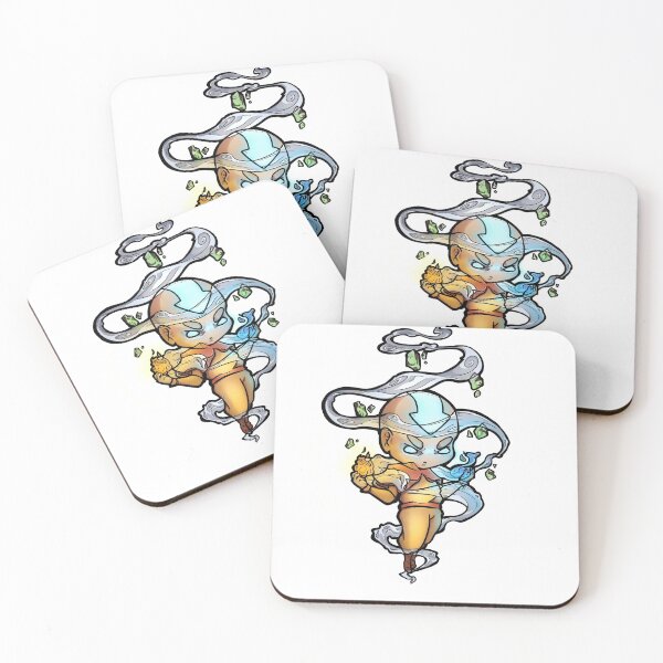 Item preview, Avatar The Last Airbender Fanart Aang Chibi designed and sold by Krazh.
