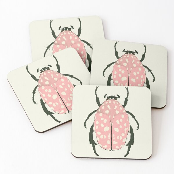 Item preview, Pink beetle insect  designed and sold by Elbuenlimon.
