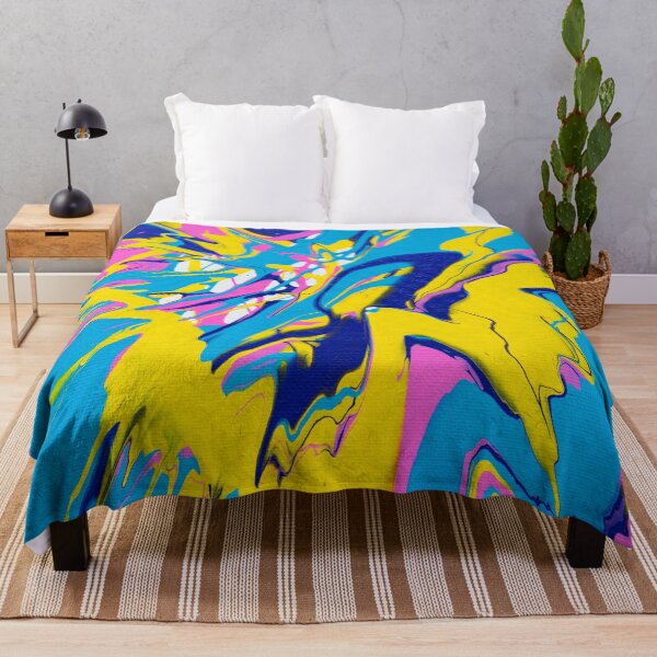 Artikelvorschau, BLUE - ABSTRACT PAINTING - POSTER - ABSTRACT POSTER entworfen und verkauft von Tropical Blood.