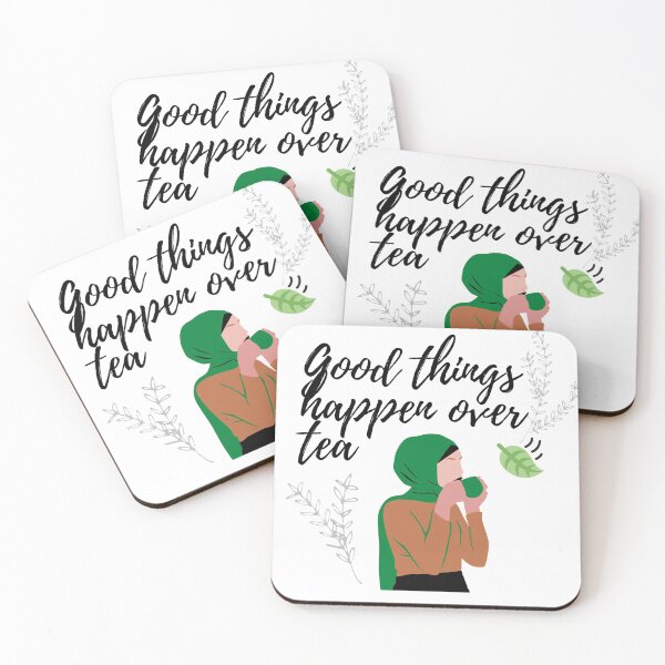Item preview, Good things happen over tea designed and sold by Coffee &  Fashion.