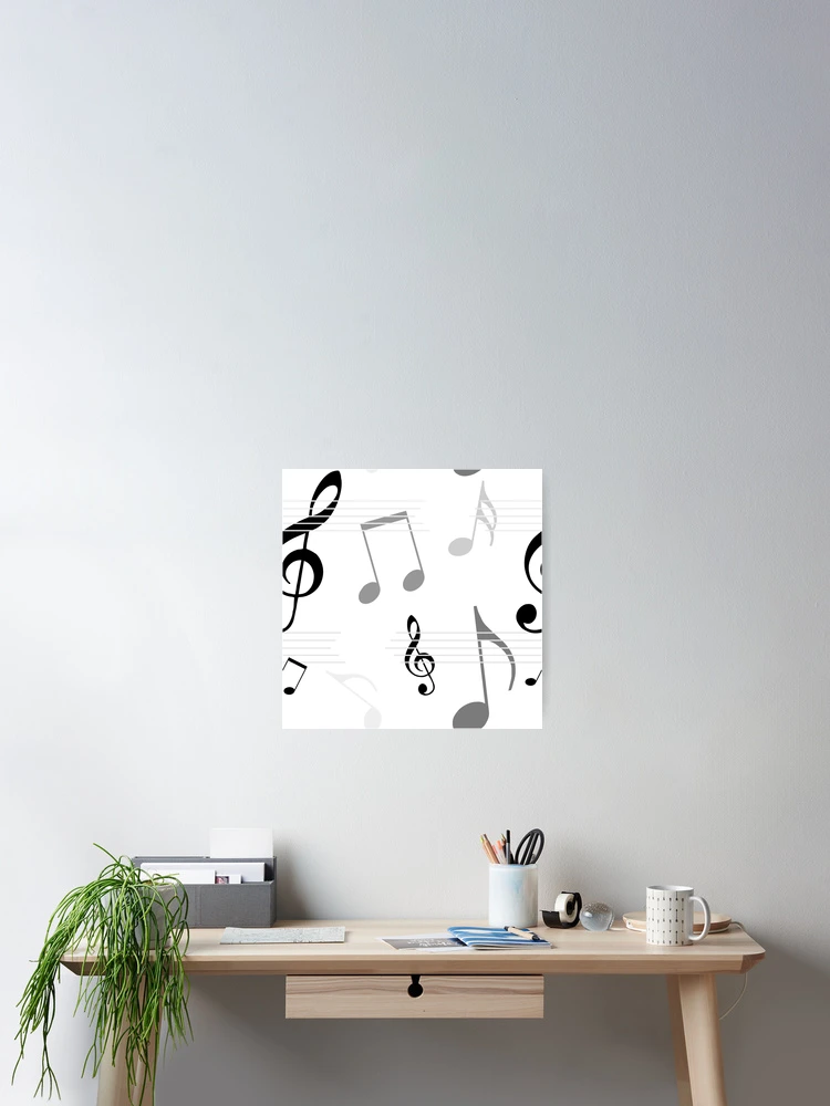 Thumbnail 2 of 3, Poster, Music pattern designed and sold by UDDesign.