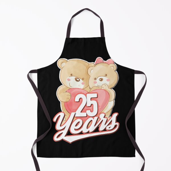 Item preview, 25 years - silver wedding anniversary designed and sold by Cutebutfunny.