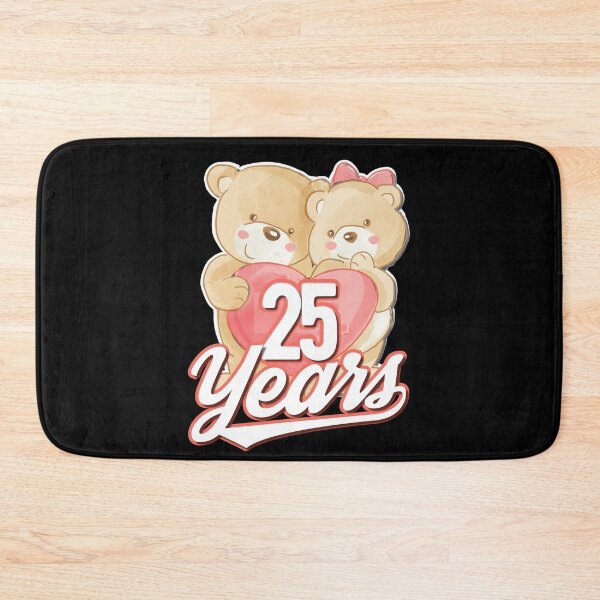 Item preview, 25 years - silver wedding anniversary designed and sold by Cutebutfunny.