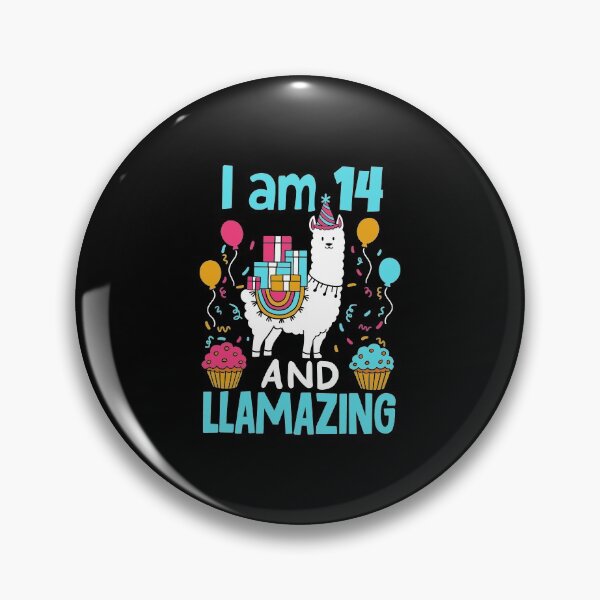 Item preview, I Am 14 And Llamazing Amazing Llama Animal Birthday designed and sold by haselshirt.