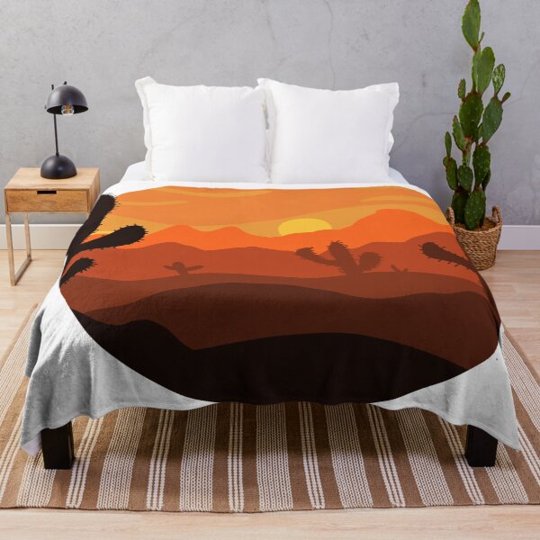 Item preview, Cactus Desert sunset designed and sold by ChezM1989.