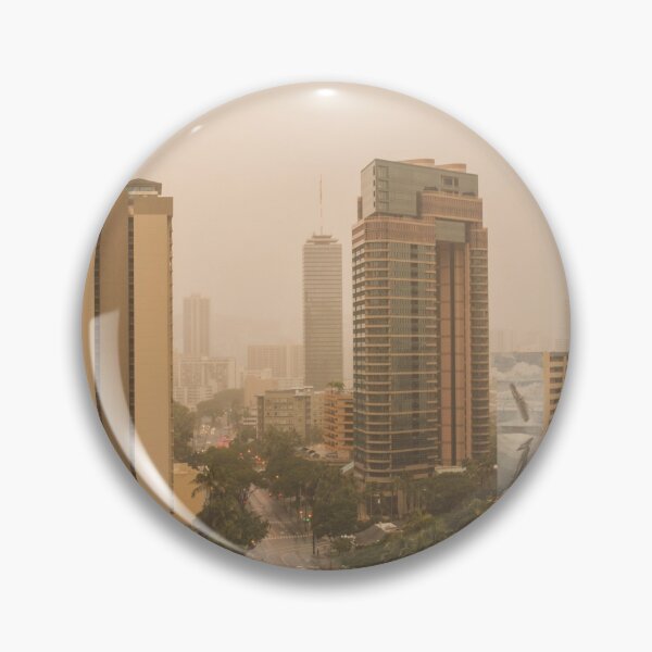 Item preview, downtown Honolulu on a cloudy day designed and sold by KensLensDesigns.