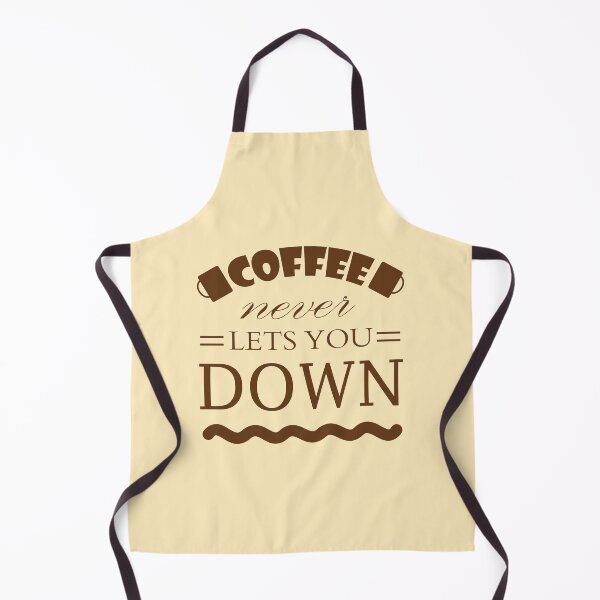 Item preview, Coffee never lets you down! designed and sold by UDDesign.