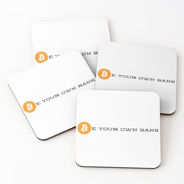 Item preview, Be your own bank (Bitcoin) designed and sold by Bouzdesigns.