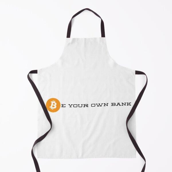 Item preview, Be your own bank (Bitcoin) designed and sold by Bouzdesigns.