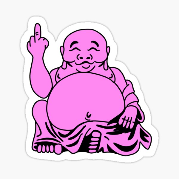 Item preview, f**k you buddha designed and sold by morganmoseleyyy.