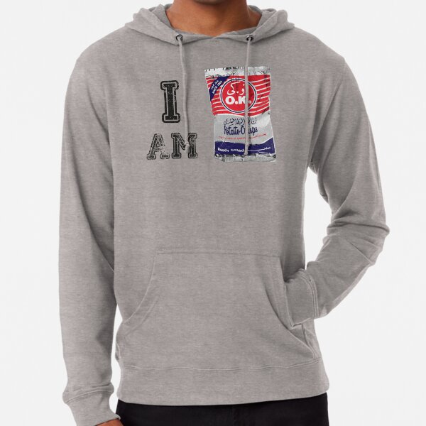 I am on sale ok grey sweatshirt