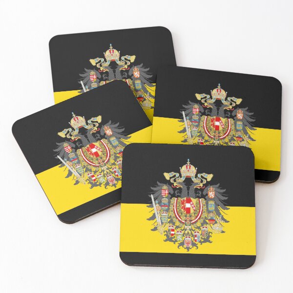 Item preview, Black Stylised Austrian empire flag  designed and sold by AidanMDesigns.