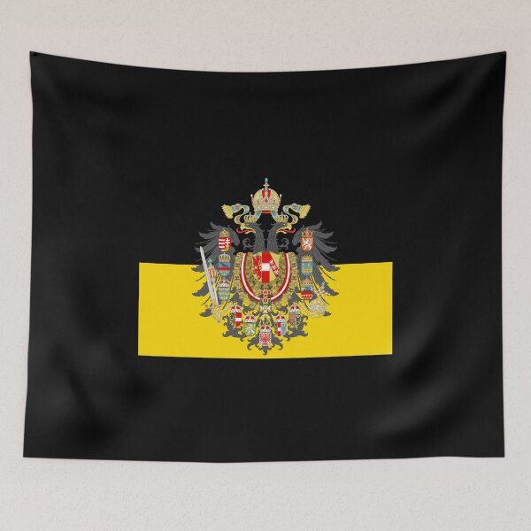 Item preview, Black Stylised Austrian empire flag  designed and sold by AidanMDesigns.