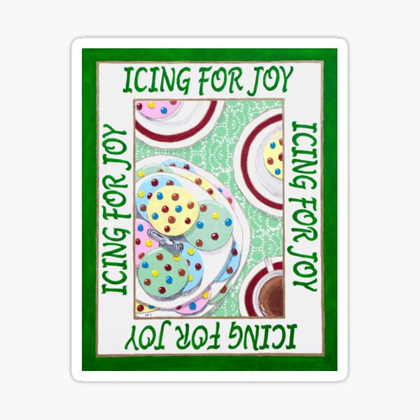 Icing for Joy Sticker