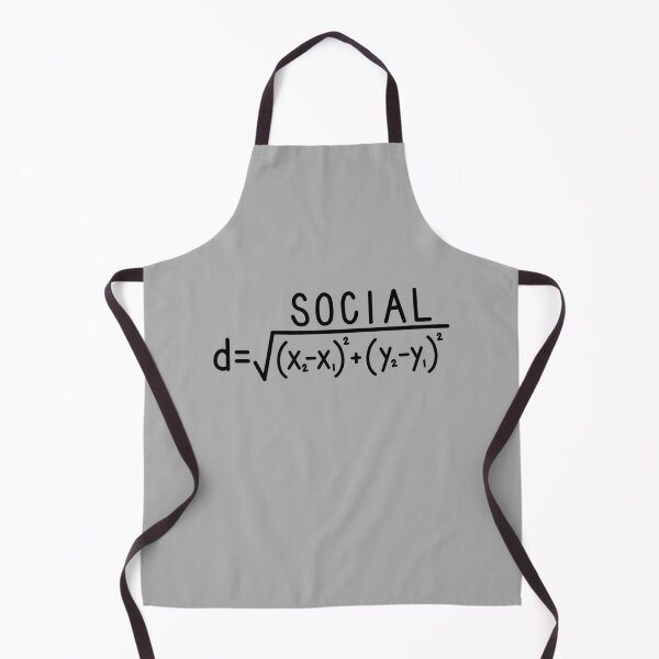 Item preview, Social Distance (formula) Grey designed and sold by carwalker13.