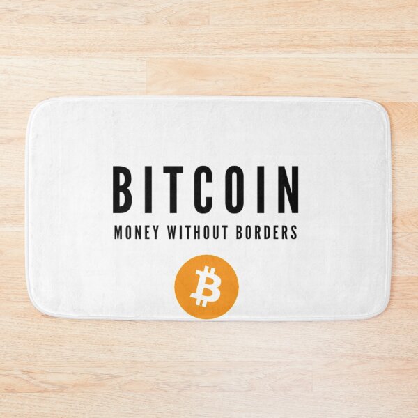 Item preview, Bitcoin, money without borders designed and sold by Bouzdesigns.
