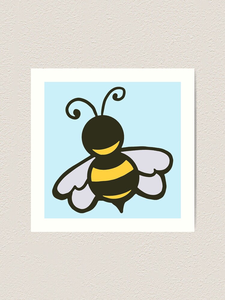 Alternate view of Kind Little Bee Art Print