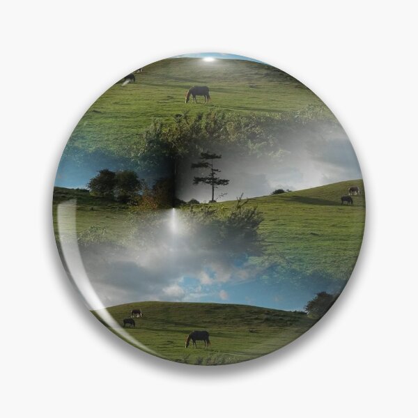 Item preview, Volksbolts/KABFA Designs,  Horses in the Fields with rolling Hillside. designed and sold by KABFA Designs.