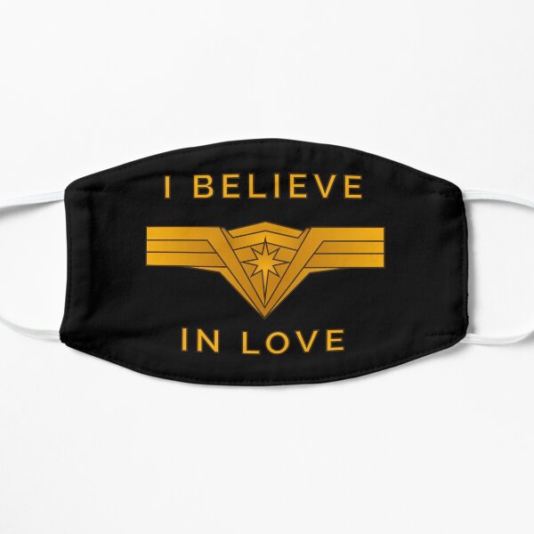 I Believe in Love Flat Mask