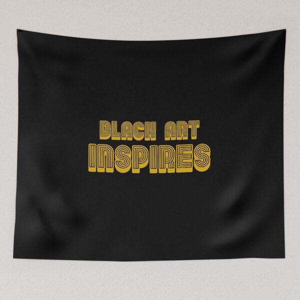 Item preview, Black Art Inspires BLivesMatters Yellow designed and sold by cofera.