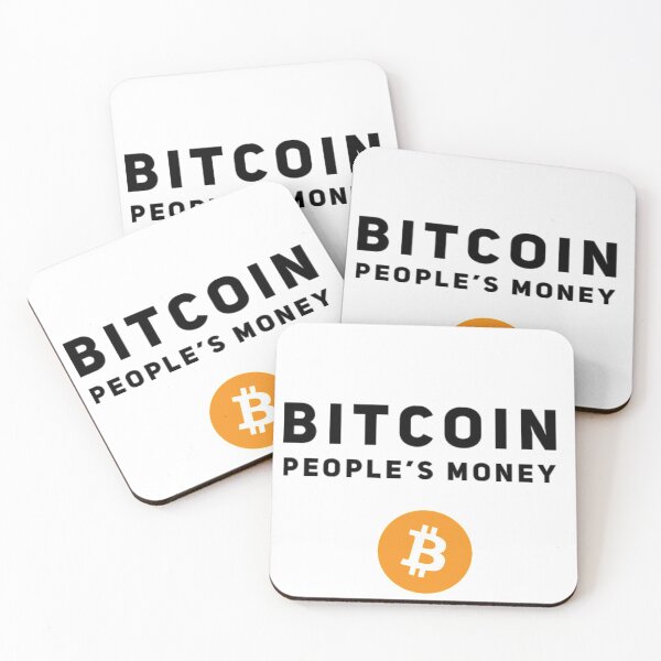 Item preview, Bitcoin, people's money designed and sold by Bouzdesigns.