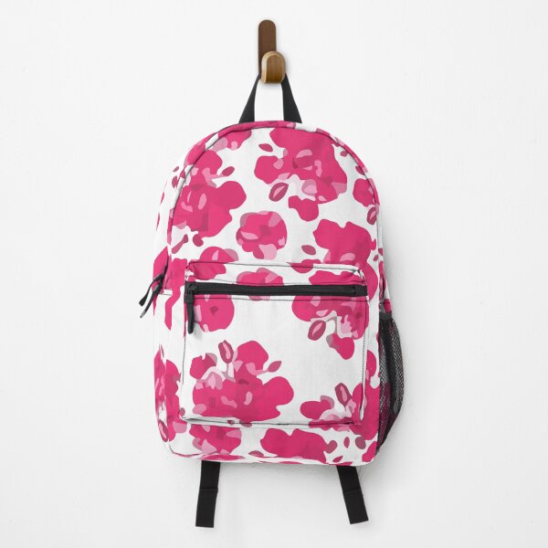 Valentines day pattern with japanese cherry blossom Backpack